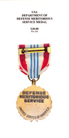 Department of Defense Meritorious Service Medal - Reverse