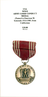 WWII Army Good Conduct Medal - Obverse