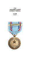Air Force Good Conduct Medal - Reverse