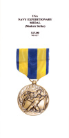 Navy Expeditionary Medal (Modern Strike) - Obverse