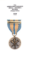 Armed Forces Reserve Medal - Air Force Reserve (Original Strike) - Reverse