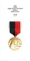 WWII Army of Occupation Medal (Modern Strike) - Obverse