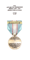Antarctic Expedition Medal 1939-1941 (Modern Strike in Bronze) - Reverse