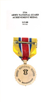 Army National Guard Achievement Medal - Reverse