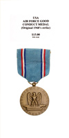 Air Force Good Conduct Medal (Original 1960s Strike) - Obverse
