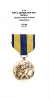 Navy Expeditionary Medal (Modern strike) - Obverse