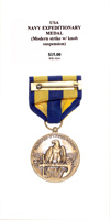 Navy Expeditionary Medal (Modern strike) - Reverse