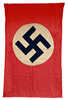 German WWII Double-Sided NSDAP Party Banner