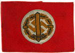 German WWII SA Sports Gold Armband