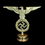WWII German NSDAP Eagle Flag Pole Top