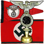Third Reich - Armbands, Pennants and Flag Pole Tops
