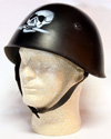 WWII Italian R.S.I. M33 Black Brigade 'Marchello Turchetti' Helmet