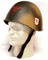 WWII Italian R.S.I. M33 G.N.R. Waffen-SS Helmet