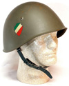WWII Italian R.S.I. M33 Waffen-SS Helmet