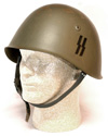 WWII Italian R.S.I. M33 Waffen-SS Helmet