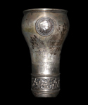 German Flag Dedication Honor Goblet, 1901